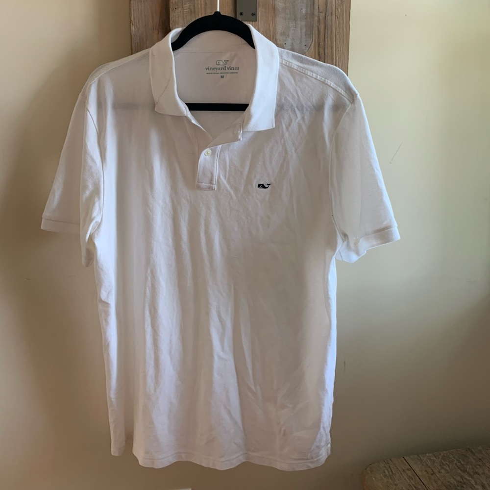 Vineyard Vines white polo shirt